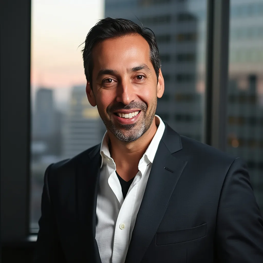 Retrato de Javier Morales, Director de Desarrollo de Negocio