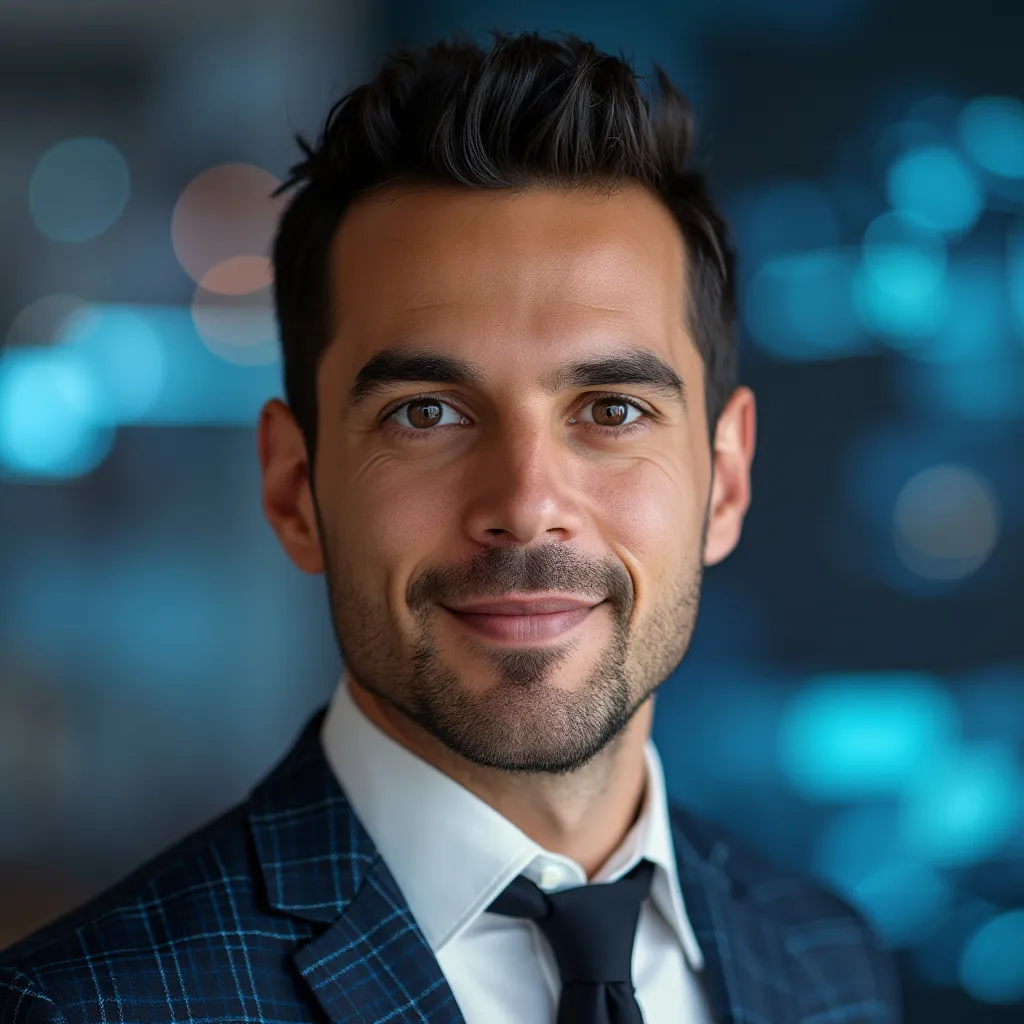 Retrato de Marco Díaz, Director de Tecnología